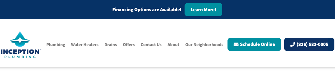 Inception Plumbing