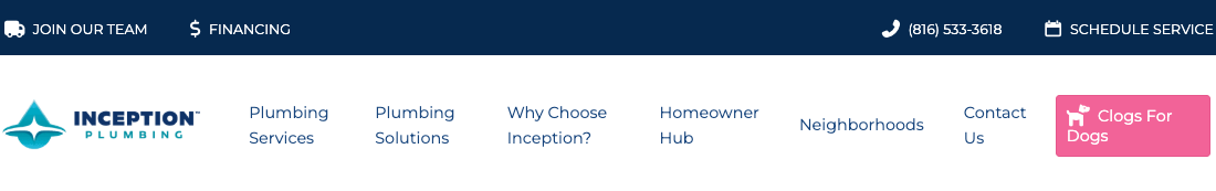Inception Plumbing